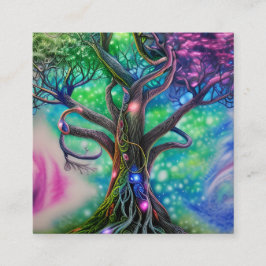 Cartão De Contato Árvore de sonho