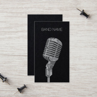 Cartão De Contato Cantora Guitarrista Banda Artista Publicidade Ca
