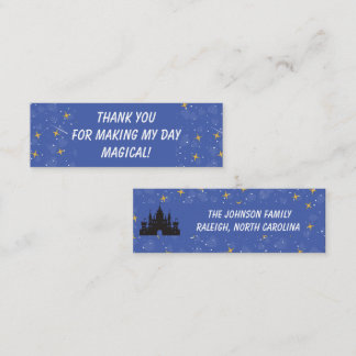 Cartão De Contato Cast Compliment Card