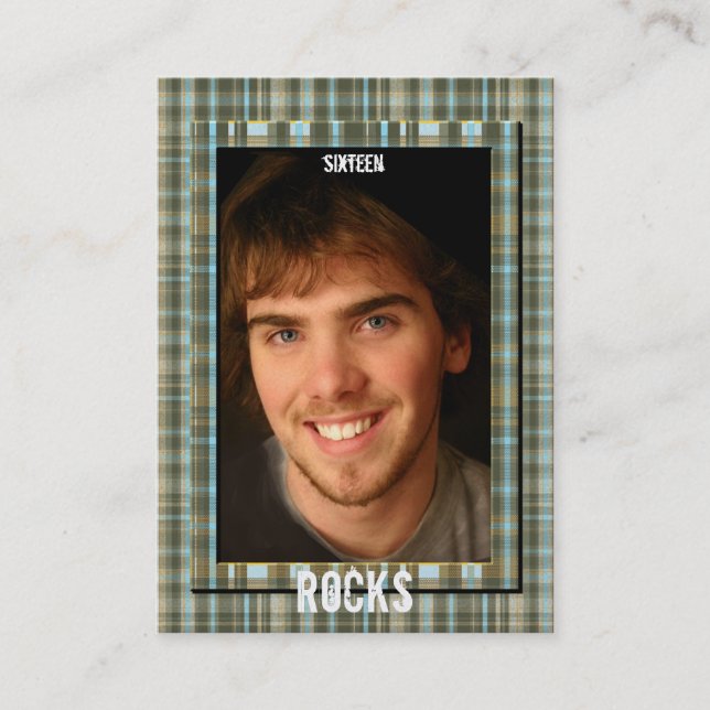 Cartão De Contato Classe de Mais velho de xadrezes 2010 (Frente)