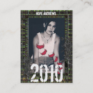 Cartão De Contato Classe de placas de Mais velho 2010