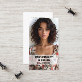 Cartão De Contato Código QR de fotografia