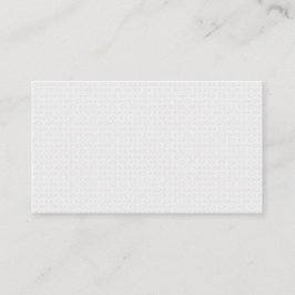 Cartão De Contato Conjunto de Pastas de Arquivo Branco de Luxo com M