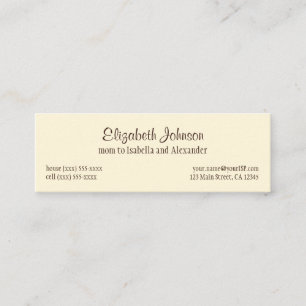 Cartão De Contato Criança Antiga Lendo um Livro, Jessie Willcox Smit