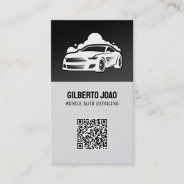 Cartão De Contato Detalhes do Carro QR Personalizado