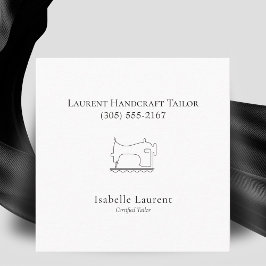 Cartão De Contato Especialista em Tailor Seamstress