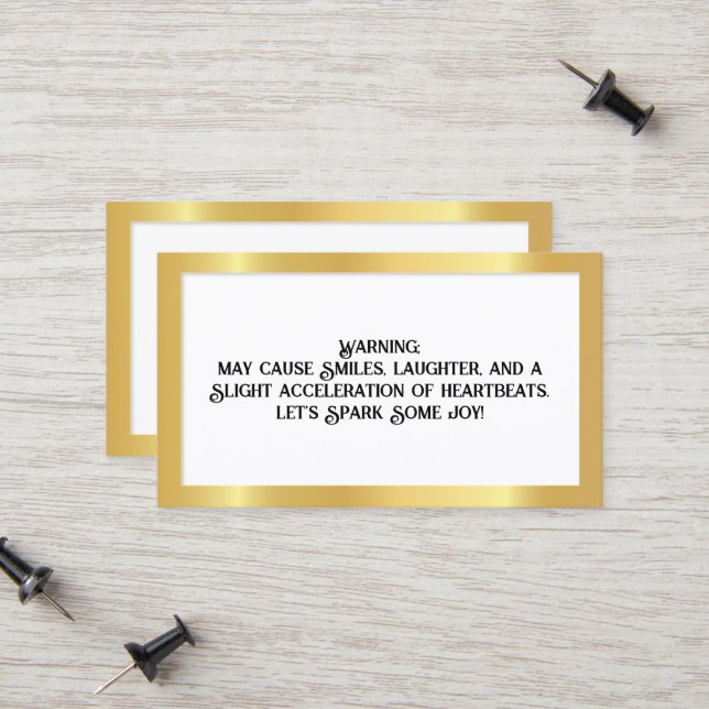 Cartão De Contato Flertando (Frente/Verso In Situ)