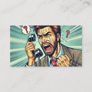 Cartão De Contato Frantic Call"