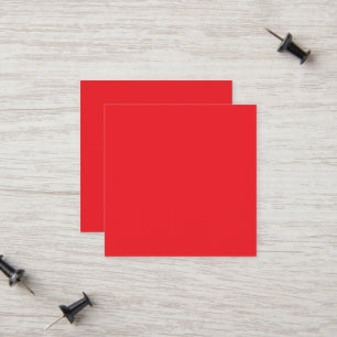 Cartão De Contato Fundo Vermelho Sólido