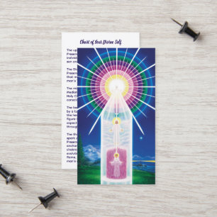 Cartão De Contato Gráfico do seu próprio divino