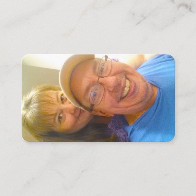 Cartão De Contato Kristin e Steve (Frente)