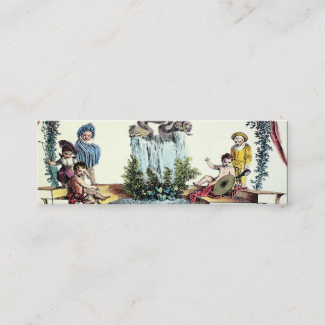 Cartão De Contato Les Enfans - Challing Card Small (Frente)