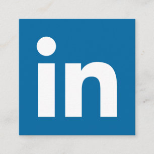 Cartão De Contato Logotipo associado às mídias sociais modernas negó