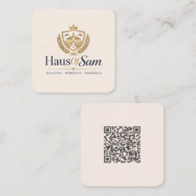 Logotipo Personalizável e Código QR Soft Warm Ivor
