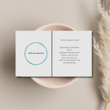 Logotipo Preto Branco Cinza Minimalista Profission