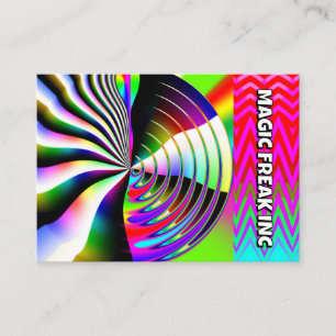 Cartão De Contato MAGIC FREAK INC (você pode alterar as palavras )