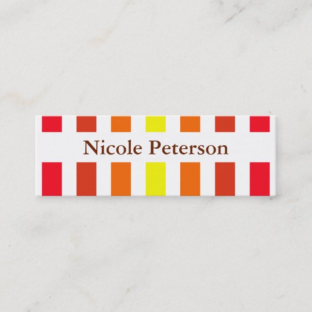 Cartão De Contato Mamães chamada (Frente)