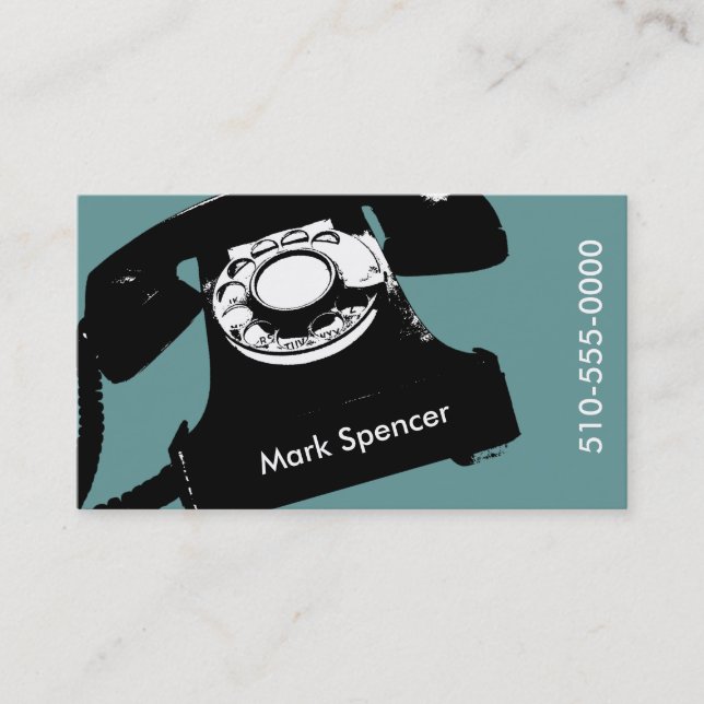 Cartão De Contato me chame (Frente)