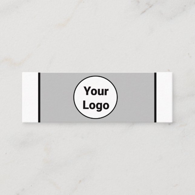 CARTÃO DE CONTATO MÍNIMO SIMPLES ADICIONE O TEXTO PERSONALIZADO DO L (Frente)