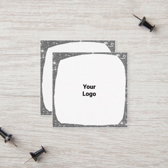 CARTÃO DE CONTATO MÍNIMO SIMPLES ADICIONE O TEXTO PERSONALIZADO DO L (Frente/Verso In Situ)