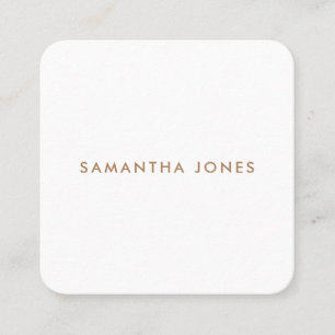 Cartão De Contato Moderno Minimalista