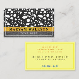 Cartão De Contato Na moda, Luxo, Elegante, Chic e Fronteira Moderna