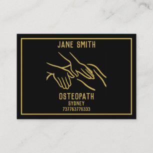 Cartão De Contato Osteopath Professional