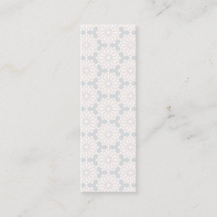 Cartão De Contato Padrão Geométrico Islâmico