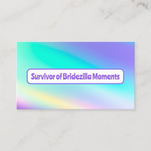 Cartão De Contato Pai da Noiva (Frente)