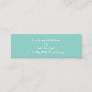 Cartão De Contato Pequena empresa artesanal