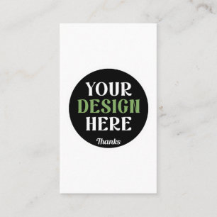 Cartão De Contato personalizado, único, elegante e minimalista hersh