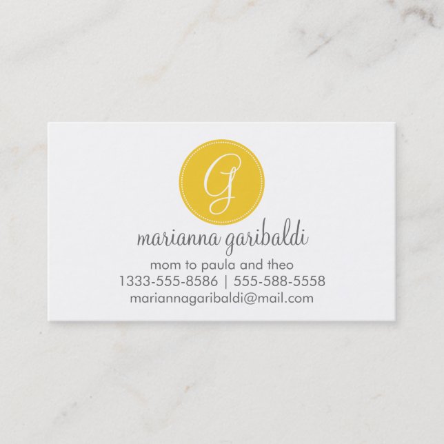 Cartão De Contato Personalize o produto (Frente)