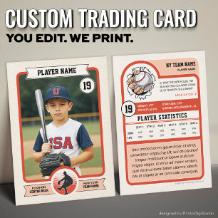 Cartão De Contato Placa Comercial Personalizada De Baseball, Placa D