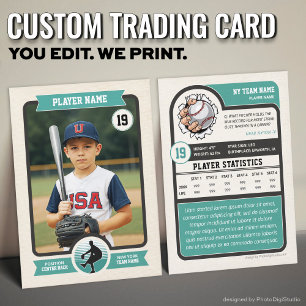 Cartão De Contato Placa Comercial Personalizada De Baseball, Placa D