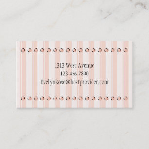 Cartão De Contato Placa de Chamada Nostálgica