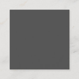Cartão De Contato Placa de Chamada Personalizada de 2,5"x2,5" para a