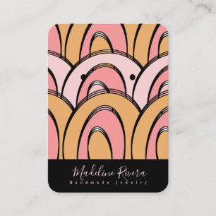 Cartão De Contato Placas de exibição para o Artisan Artisan com abst