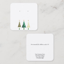 Cartão De Contato Placas de exibição personalizadas para ver árvore