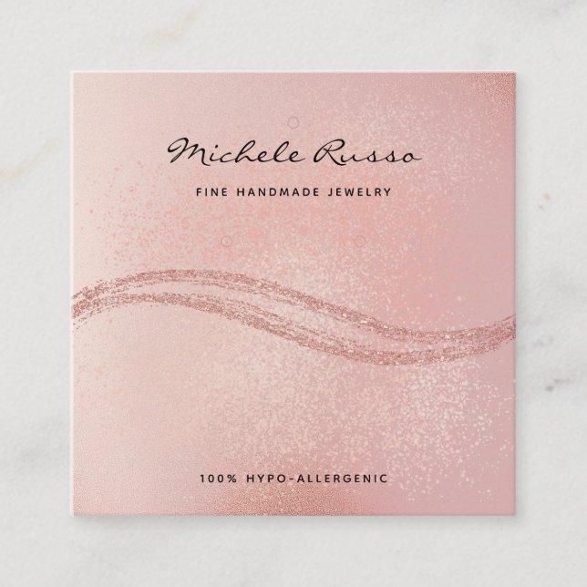 Cartão De Contato Placas de vídeo para joalharia de código QR feitas (Frente)