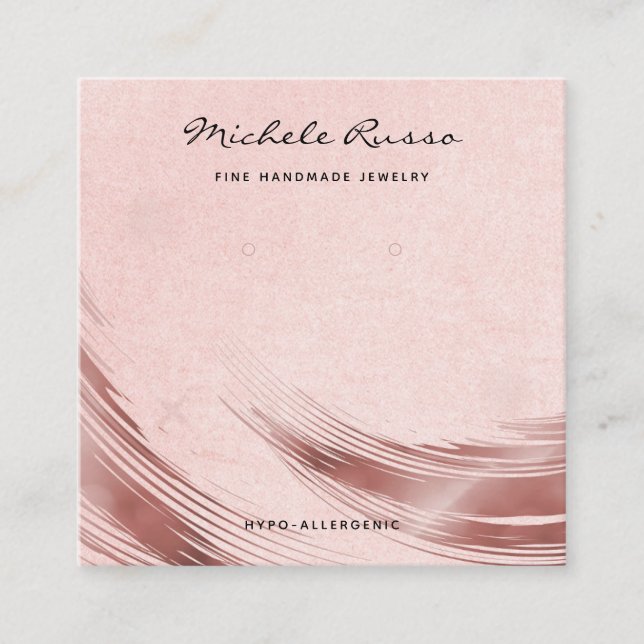 Cartão De Contato Placas de vídeo para joalharia de código QR feitas (Frente)