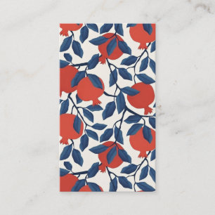 Cartão De Contato Pomegranato