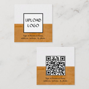 Cartão de Contato QR Code com Logotipo Escolar Per