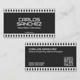 Cartão De Contato QR Personalizado do Fabricante de Arquivos do Vide