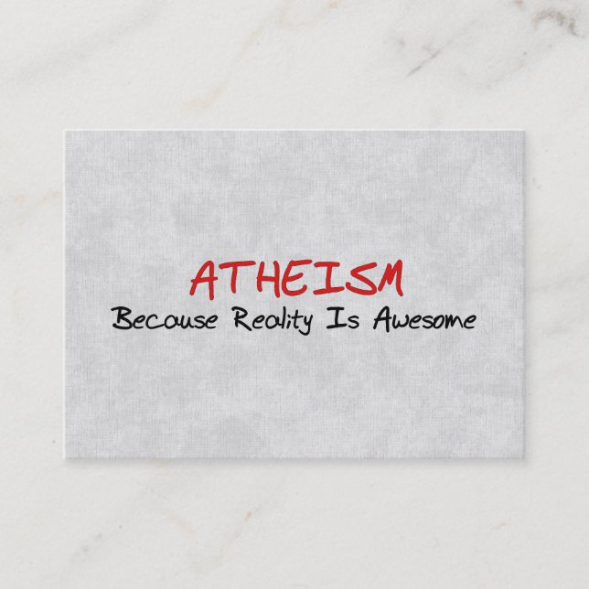 Cartão De Contato Realidade impressionante (Frente)