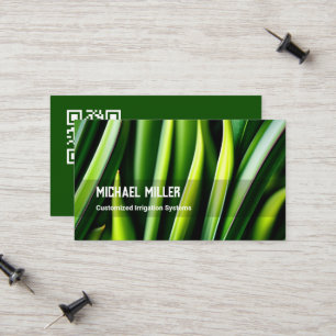 Cartão De Contato Remoção de Letra QR Personalizada