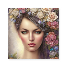 Retrato da Boho com Cheio brilhante