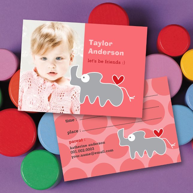 Cartão De Contato Rinoceronte-Foto-Cinza Rinoceronte-Foto-Criança (Criador carregado)