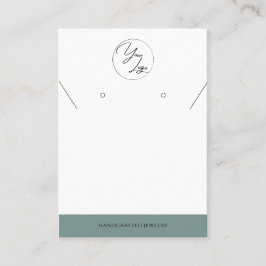 Cartão De Contato Sage Simples | Placa de vídeo para joalharia de lo