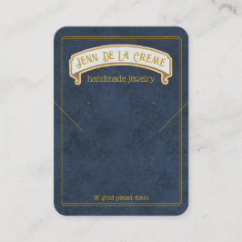 Cartão De Contato Sahara Noites à Noite Exibição de Joias do Céu