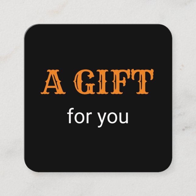 Cartão De Contato simples e mínimo adicionar o seu nome e endereço d (Frente)